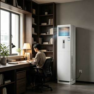 Climatiseur sur pied 24000 BTU - Silencieux, Inverter, Chauffage et Refroidissement, R32, A+++, Économe en énergie, Contrôle par application, Télécommande, Usage domestique - Product Image 3