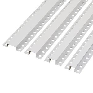 Nqfiber PVC hình chữ U cạnh trang trí <span class=keywords><strong>TRIM</strong></span> cho thạch cao góc Bead nhựa vách thạch cao góc hạt góc cho xây dựng - Product Image 1