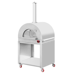 Horno de <span class=keywords><strong>Pizza</strong></span> a Gas Moderno de 12 Pulgadas para Exteriores, Cocina de Jardín, Acero Inoxidable, Portátil, Pequeño, para <span class=keywords><strong>Pizza</strong></span> y Barbacoa, 6KW de Potencia, 2 Quemadores - Product Image 4