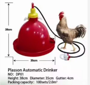 家畜農場向け新型自動給餌・給水システム 360 プラッソン給水器 スクエアPVC給水パイプ 長寿命 - Product Image 5