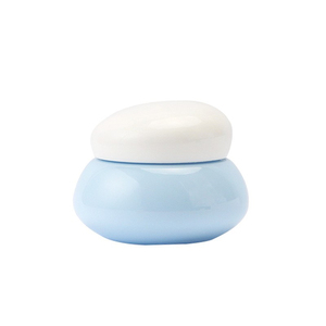 <span class=keywords><strong>Pot</strong></span> de rangement cosmétique vide en <span class=keywords><strong>forme</strong></span> de pierre bleue et blanche, mignon et brillant - Product Image 4