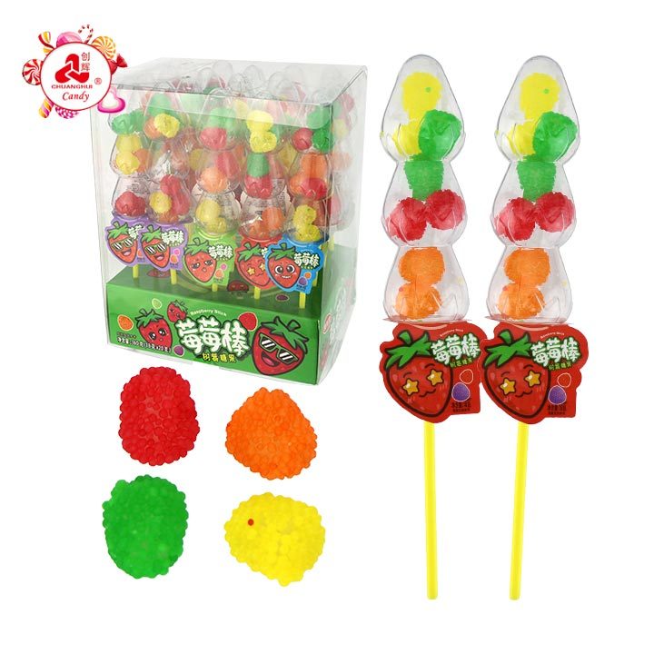 Gourd String Candy with Colorful Chocolate