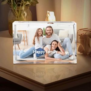 Promotional <b>Creative</b> <b>Gift</b> Souvenir 3D Inner Laser Engraving Crystal Ornaments Crafts With Custom Logo - Product Image 6