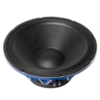 Haut-parleur de basses de 18 pouces 1800-3600W haute puissance avec cône en papier pour système de subwoofer audio professionnel