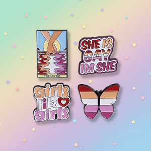 Broches personnalisables en alliage de zinc électroplaqué avec émail doux, citations inspirantes et lettres d'amour, impression UV, pour femmes - Product Image 1