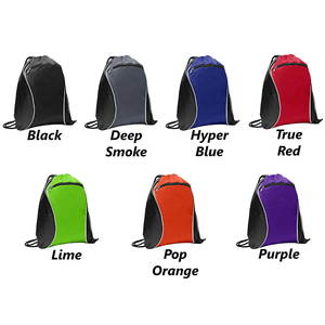 Wholesale Personalized <b>Drawstring</b> Gym Bag Custom Logo Pocket <b>Drawstring</b> <b>Backpacks</b> for Sports and Travel - Product Image 2