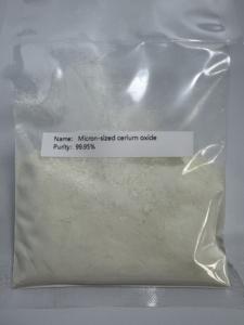 Ossido di Cerio CEO2 GeoQuin GQ-N-Ce01, Purezza 99,95%, Livello Micrometrico, Polvere di Ossido di Terre Rare (1-1,2m), Giallo Pallido - Product Image 3