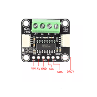 Module ADC 24 bits NAU7802 - Compatible avec STEMMA QT/Qwiic pour la conversion de données de précision et la mesure de pression