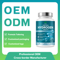 Compléments d'hydrogène moléculaire OEM/ODM, amélioration de l'énergie, puissants antioxydants, fabricant de comprimés d'hydrogène moléculaire