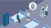 IoT Moko M2 Tahan Air IP67 untuk Bluetooth IBeacon Eddystone Pelacakan Aset BLE Beacon Tag untuk Troli Belanja