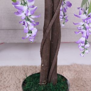 Alta simulación <span class=keywords><strong>de</strong></span> Venta caliente Artificial Wisteria plantas casa jardín decoración <span class=keywords><strong>de</strong></span> Wisteria árbol proveedor <span class=keywords><strong>de</strong></span> China - Product Image 5