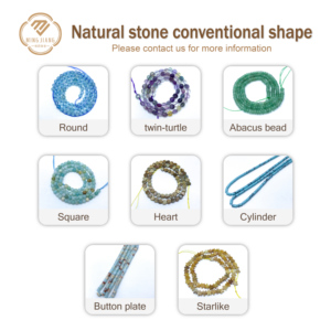 Commercio all'ingrosso perline di pietra naturale 2mm 3mm sfaccettato taglio rotondo di olivina Fluorite in polvere di cristallo citrino Gemstone per la creazione di gioielli - Product Image 5