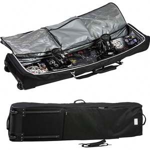 กระเป๋าใส่สโนว์บอร์ดและสกีแบบพกพา ตัวอย่างฟรี พร้อมการเสริมความแข็งแรงด้วยการบุสองชั้นเพื่อความปลอดภัยของอุปกรณ์ - Product Image 3