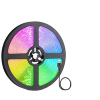 Décoration DC 5V 5050 2835 1M 2M 3M 4M 5M 10M 15M 50M SMD RVB Flexible TV Rétro-Éclairage Smart Led Bande Lumineuse avec Télécommande USB