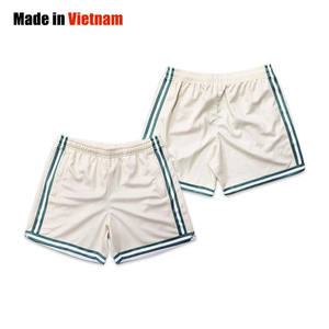 Pantalones cortos deportivos informales de algodón 100% ropa deportiva de sublimación en blanco personalizada - Product Image 1