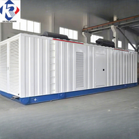 Générateur diesel super silencieux 1000Kva 2000Kva avec alternateur Stamford, démarrage automatique, châssis ouvert, ATS, tension nominale 240V/220V