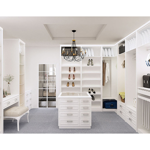 <span class=keywords><strong>Armario</strong></span> de estilo abierto para casa y hotel, <span class=keywords><strong>armario</strong></span> modular con diseño moderno para dormitorio, precio barato - Product Image 2
