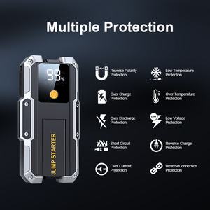 Avviatore <span class=keywords><strong>di</strong></span> Emergenza Portatile 45W per Auto con Luce LED, <span class=keywords><strong>Dispositivo</strong></span> <span class=keywords><strong>di</strong></span> Accensione Versatile per Camion e Moto, Power Bank per Uso Auto in Emergenza - Product Image 4