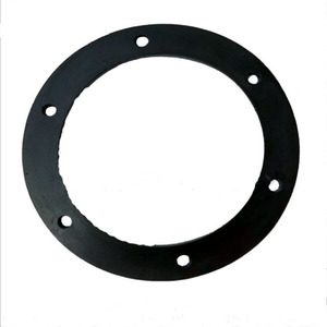 Guarnizioni Piatte Antivibrazioni Perforate in Gomma Siliconica, Butilica e Fluorocarbonica Personalizzate per la Lavorazione di Guarnizioni a Flangia - Product Image 4