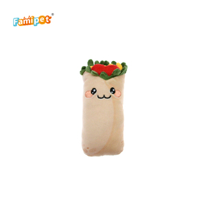 Öğle yemeği paketi Apple yumurta süt çekme dolması gıcırtılı özel peluş köpek oyuncak - Product Image 6