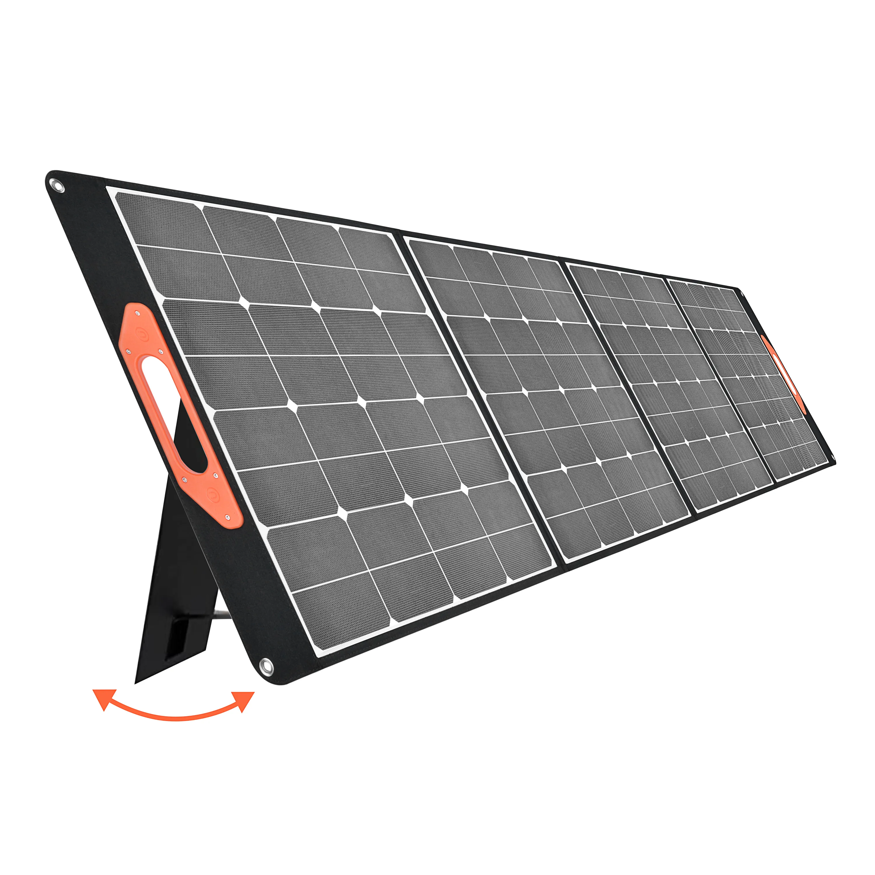 ETFE Sunpower 200W folding solar panels with usb portable solar charger foldable solar blanket for outdoor camping 40w 60w 100w
