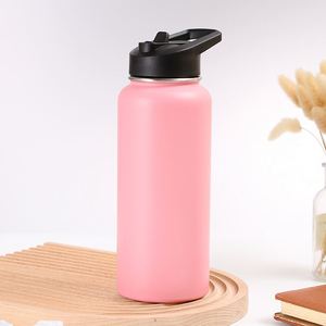 Bouteilles d'eau personnalisées avec logo, 32 oz, double paroi, en acier inoxydable, isolées, avec infuseur à fruits - Product Image 4