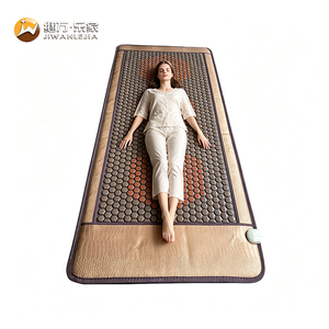 Jiwan Lejia, Colchoneta de Masaje de Jade y Turmalina Estilo Diamante Coreano, Bio Mat, Almohadillas de Calor Infrarrojas para Relajación Muscular, Gran Venta - Product Image 1