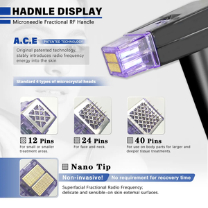 Morph 8 <span class=keywords><strong>Aiguille</strong></span> <span class=keywords><strong>Micro</strong></span> Lame SPA Utiliser Cry Stalline Machine pour Soins de La Peau Cellulite Enlèvement Rides Remover EU Radio Fréquence - Product Image 3