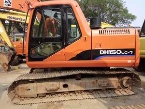 รถขุดมือสอง DOOSAN DH150LC-7 รุ่นปี 2015 สภาพดี ของแท้ น้ำหนักบรรทุก 15 ตัน กำลัง 71 กิโลวัตต์ ชั่วโมงการทำงานต่ำ ปั๊มเดิม - Product Image 2