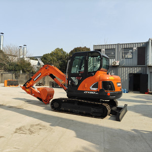 Miniexcavadora Usada Doosan 60-7 DX60 DH60 Original, Modelos Usados Doosan DX60-9 DH60 DX55 DX60-7 DX80 DX75, Doosan 55 60 75 80 en Venta - Product Image 2