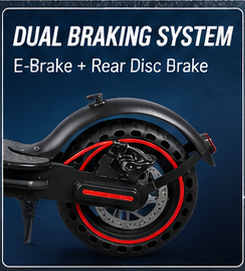 Scooter <span class=keywords><strong>El</strong></span>éctrico de 350W con Tracción Delantera, Batería de 36V 10.4Ah, Alcance Máximo de 30KM para Viajes de Larga Distancia - Product Image 2