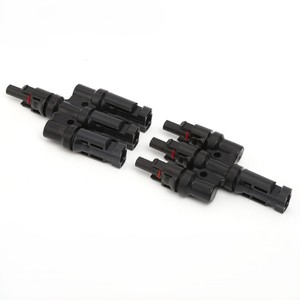 Conector Anti-Refluxo T3 1000V DC à Prova d'Água 30A Divisor de Painel Solar Plug Fotovoltaico 30A para Painéis Solares em Telhados - Product Image 1