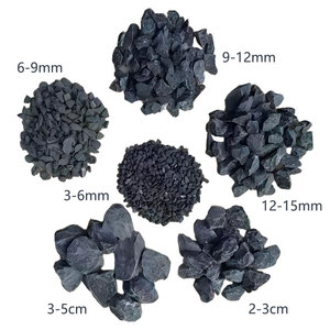 Gravier noir en pierre naturelle à haute densité pour le pavage d'allée Parking commercial Surfaçage Construction de routes rurales Utilisation de <span class=keywords><strong>jardin</strong></span> - Product Image 3