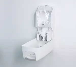 Factory Price OEM 500ML Refillable Commercial Liquid Hand Soap Dispenser Plastic Manual Soap Dispenser Wall Mounted Cheap Price