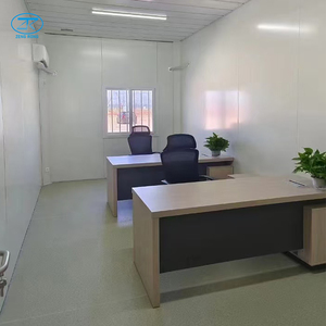 Pu Panel tường nhà tiền chế Modular văn phòng cách nhiệt bánh sandwich mái tấm vật liệu thép Polyurethane bọt cách nhiệt - Product Image 5