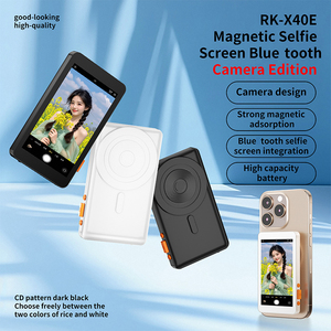 Không Dây Màu Xanh Răng Từ Ảnh Tự Sướng Màn Hình Màn Hình Thông Minh Ngang Và Dọc Chuyển Đổi Cho Điện Thoại Vlogging - Product Image 2