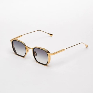 LMA 3406 High Quality Oversized <b>Square</b> Man Luxury Designer Women Brand Anti-Reflection Lens UV400 Custom Shades Gold <b>Sunglasses</b> - Product Image 3