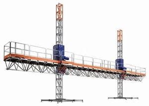 Plateforme de travail élévatrice XINGDOU pour travaux en hauteur, échafaudage électrique, grue de levage, alimentation 380V SAJ5.0-0.5 - Product Image 3