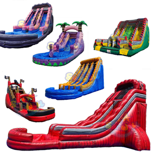 Parc aquatique gonflable flottant de grande taille <span class=keywords><strong>avec</strong></span> toboggan, <span class=keywords><strong>piscine</strong></span> gonflable, parc aquatique extérieur pour enfants - Product Image 6