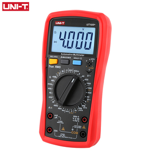 UNI-T มัลติมิเตอร์แบบดิจิตอลสำหรับยานยนต์ UT105+ UT107+ เครื่องทดสอบกระแสไฟ AC โวลต์มิเตอร์ 1000V เครื่องวัดความจุไฟฟ้า เครื่องวัดความถี่ อุณหภูมิ - Product Image 3