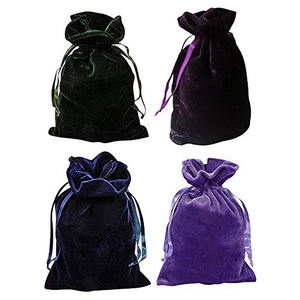 YASEN Velvet Soft <span class=keywords><strong>Tarot</strong></span> Magic coulisse borse portagioie borse tarocchi dimensioni carta dadi borse Logo personalizzato panno lussuoso 10 anni - Product Image 5