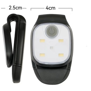 Mini lampada a Clip a LED USB ricaricabile con piccola torcia elettrica da esterno e accessori per scarpe - Product Image 2