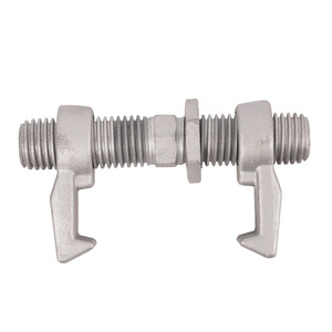 Maxplus Cornières de conteneur maritime, Pinces de fixation, Pièces de fixation, Raccord de pont en acier ISO 1161, Galvanisé à chaud pour conteneurs maritimes - Product Image 1