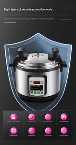Olla a Presión Eléctrica de Gran Tamaño, 40 Litros, Uso Comercial, Cuerpo de Acero Inoxidable, Uso Seguro, Mantiene el Calor Durante Mucho Tiempo, Olla Nutritiva - Product Image 5