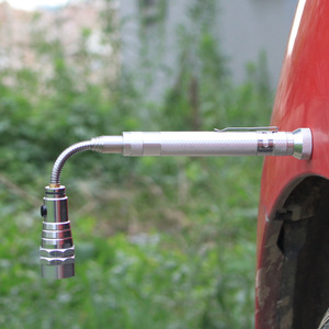 Telescopic Pickup Tool Repair Flashlight Led <b>Light</b> Large Tail Magnet Auto Repair Tool - Product Image 2