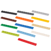 0.1kg/79 pièces 3460 blocs de construction 1*8 plaque mince classique enfants bricolage petites particules Construction jouets brique accessoires de base