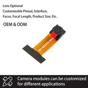 Precio bajo 24 Pin GC0310 1/10 pulgadas VGA MIPI Módulo de sensor de cámara 0.3mp Micro Hd mini Cmos módulos de cámara OEM