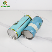Kaleng Logam Tinplate Kustom Pabrik dengan Segel Tarik, Dilapisi Pernis, Mudah Dibuka, untuk Bir Kerajinan, Bentuk Kaleng Anggur, Wadah Kaleng
