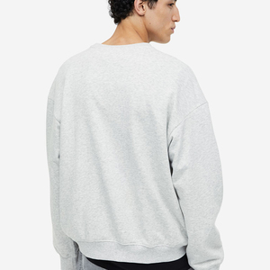 Vente en gros de nouveaux sweats unisexes à col ras du cou en polaire à manches longues pour hommes pullover jersey pour hommes sweat sans capuche - Product Image 5
