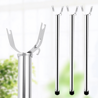 Support de séchage de vêtements moderne en acier inoxydable écologique de 60 cm pour la maison – Vente en gros